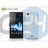 Sony xperia j (st26i) hátlap - case-mate barely there - white CM024596