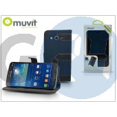 Samsung sm-g7105/7105 galaxy grand 2 flipes tok kártyatartóval - muvit slim folio - black I-MUSLI0474