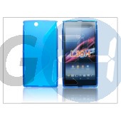 Sony xperia z ultra (c6802) szilikon hátlap - s-line - kék PT-1193