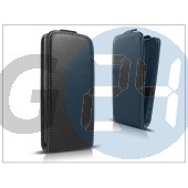 Slim flexi flip bőrtok - alcatel one touch pop c3 (4033d) - fekete PT-1792