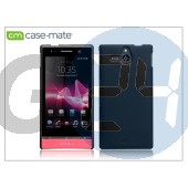Sony xperia u (st25i) hátlap - case-mate barely there - black CM020767