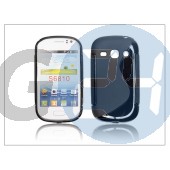 Samsung s6810 galaxy fame szilikon hátlap - s-line - fekete PT-1053