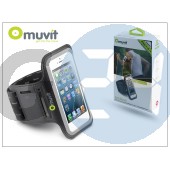 Apple iphone 4/4s/5/5c/5s kartok sportoláshoz - muvit armband - black I-MUARM0011