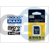 16 gb microsdhc™ class 4 memóriakártya + sd adapter  GR-016