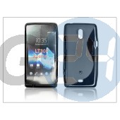 Sony xperia t (lt30p) szilikon hátlap - s-line - fekete PT-810