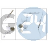 Apple iphone 3g/3gs sztereó headset mikrofonnal - fehér 500-736