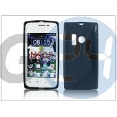Nokia lumia 505 szilikon hátlap - s-line - fekete PT-1583