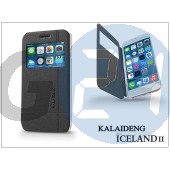 Apple iphone 6 plus flipes tok - kalaideng iceland 2 series view cover - black KD-0295