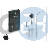 Apple iphone 3g/3gs/4/4s eredeti sztereó headset mikrofonnal - ma814l/a - fehér APL-0033