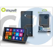 Nokia lumia 930 flipes tok kártyatartóval - muvit wallet folio - black I-MUSNS0123