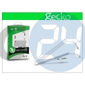 3,5 - 3,5 mm jack audio kábel 0,4-1,8 m-es spirál vezetékkel - gecko soundwire - white GG162