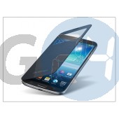 Samsung i9200 galaxy mega 6.3 view cover flipes hátlap on/off funkcióval - ef-ci920bbegww gyári - black SAM-0532