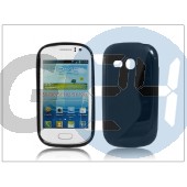 Samsung s6790 galaxy fame lite szilikon hátlap - s-line - fekete PT-1778