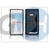 Nokia lumia 900 szilikon hátlap - s-line - fekete PT-673