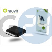 Apple iphone 2/3g/3gs/4/4s/ipad/ipad2/ipad3 30 pólusú csatlakozó - micro usb adapter - muvit micro adapter I-MUADP0002