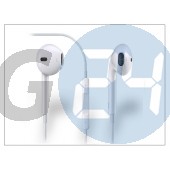 Apple iphone 3g/3gs/4/4s/5 távirányítós, sztereó headset mikrofonnal - fehér - utángyártott MS-200