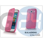 Samsung i8260 galaxy core flipes tok - kalaideng enland series - dark pink KD-0050