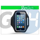 Apple iphone 5/5s kartok sportoláshoz - gecko sports armband - black GG096