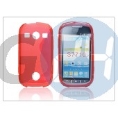Samsung s7710 galaxy xcover 2 szilikon hátlap - s-line - piros PT-1821