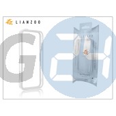 Apple iphone 5 védőkeret - bumper - gecko lianzoo - clear/white GG155
