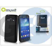 Samsung sm-g357fz galaxy ace 4 hátlap - muvit minigel - black I-MUSKI0399