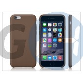 Apple iphone 6 eredeti gyári bőr hátlap - mgr22zm/a - olive brown APL-0164