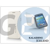 Samsung i8260 galaxy core flipes tok - kalaideng iceland series - white KD-0069