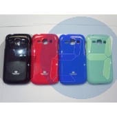 S7270 galaxy ace3 mercury jelly szilikontok - fekete Galaxy Ace3  E005877