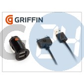 Apple iphone 3g/3gs/4/4s/ipod szivargyújtós töltő (5v/1a) - griffin powerjolt dual micro G014