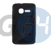 Alcatel ot4010 t pop fekete hullámos szilikontok OT4010  E003957