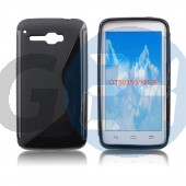 Ot5035d x-pop fekete hullámos szilikontok OT5035D  E005951