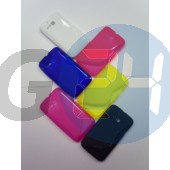 Alcatel ot5020 m pop sárga hullámos szilikontok OT5020  E003968