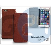 Apple iphone 6 plus flipes tok - kalaideng enland series - brown KD-0298
