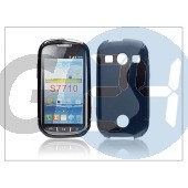 Samsung s7710 galaxy xcover 2 szilikon hátlap - s-line - fekete PT-989