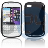 Blackberry q10 fekete hullámos szilikontok Q10  E003633