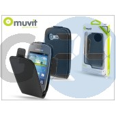Samsung s5310 galaxy pocket neo flipes tok képernyővédő fóliával - muvit slim - black I-MUSLI0330