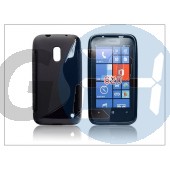Nokia lumia 620 szilikon hátlap - s-line - fekete PT-868