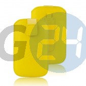 4g forcell egyszínű kihúzós tok citromsárga Univerzális  E004373