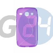 G3500 core plus lila hullámos szilikontok Galaxy Core Plus G350  E005103