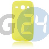G3500 core plus citromsárga hullámos szilikontok Galaxy Core Plus G350  E005484