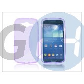Samsung sm-g386 galaxy core lte szilikon hátlap - s-line - lila PT-1775