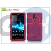 Sony xperia t (lt30p) hátlap - case-mate tough - pink CM022844