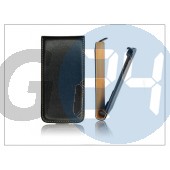 Slim flip bőrtok - sony xperia ion (lt28i) - fekete PT-711