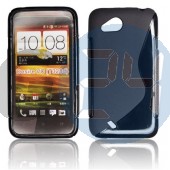 Htc desire vc fekete hullámos szilikontok Desirce VC  E000591
