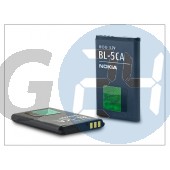 Nokia 1110/1111/1112/1200/1208/1209/1680 classic gyári akkumulátor - li-ion 700 mah - bl-5ca (csomagolás nélküli) NOK-0025