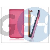 Slim flip bőrtok - sony xperia j (st26i) - pink PT-1009