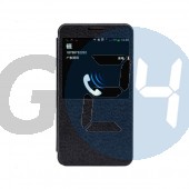 N9005 note 3 excel kivágott oldaltnyitós tok - fekete Note3  E004644