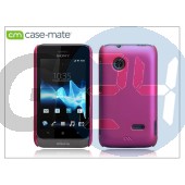 Sony xperia tipo (st21i) hátlap - barely there - pink CM023142