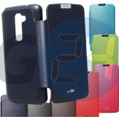 Lg optimus g2 mercury oldaltnyitós tok - pink Optimus G2  E004937