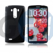 Lg g3 d855 fekete hullámos szilikontok G3  E005961